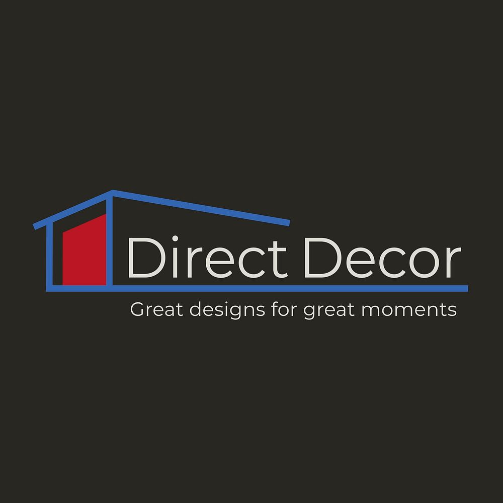 House logo design, interior business