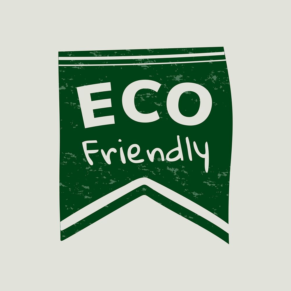 Eco-friendly business food packaging label