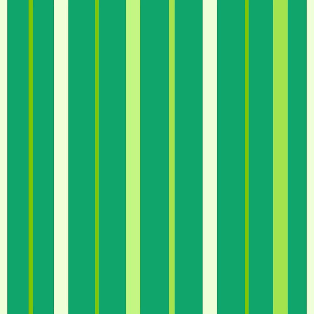 Green striped background, colorful pattern, cute design vector