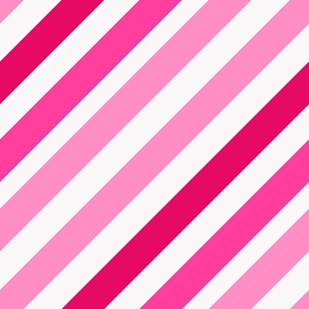 Pink striped background, colorful pattern, cute design