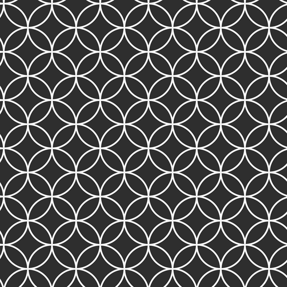 Geometric pattern background, black abstract design