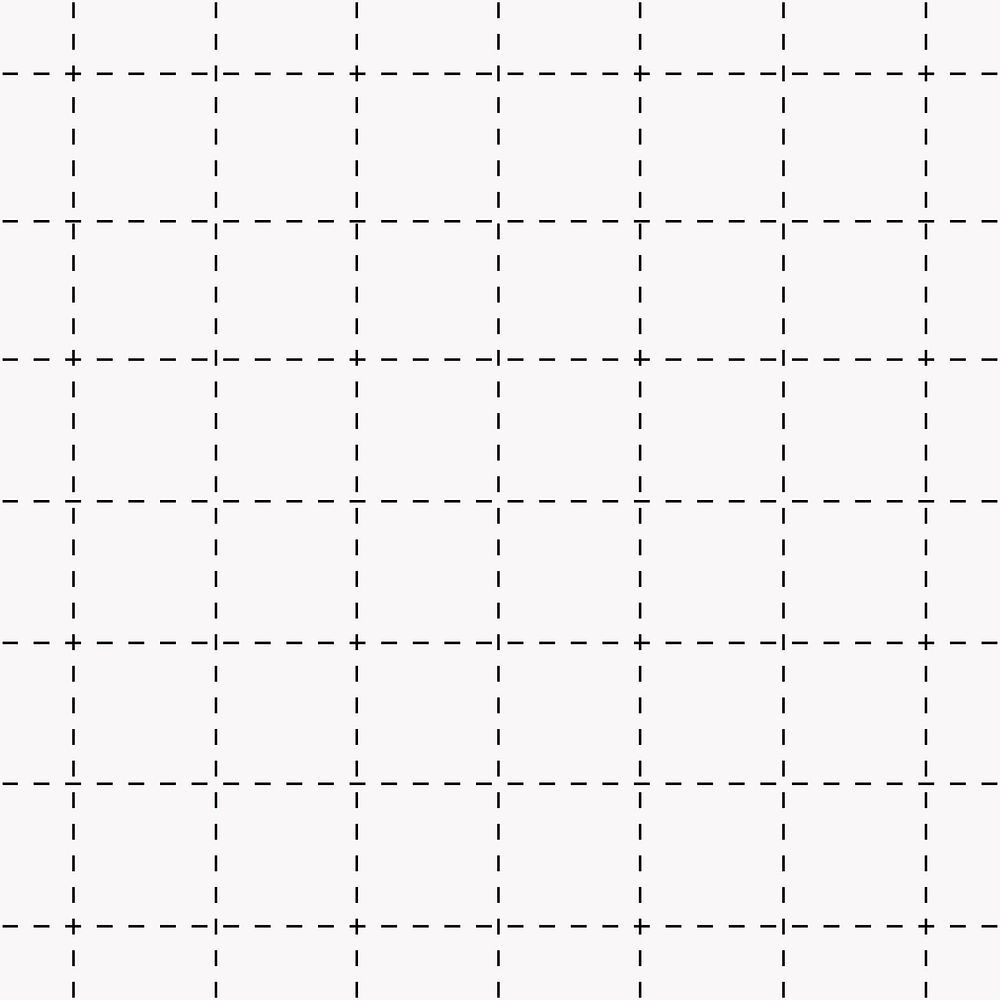 Grid pattern background, minimal black and white simple design vector