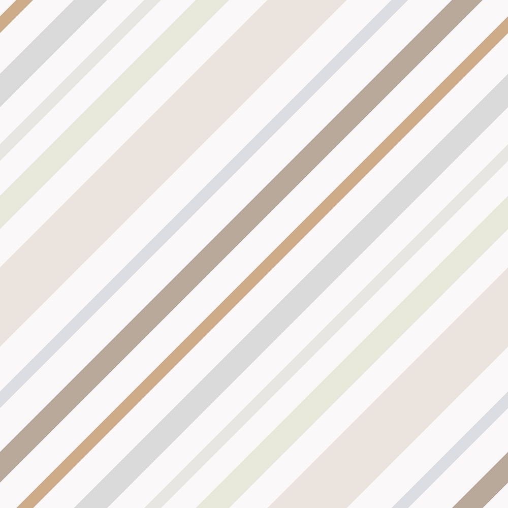 Cream background, striped pattern in beige aesthetic design vector