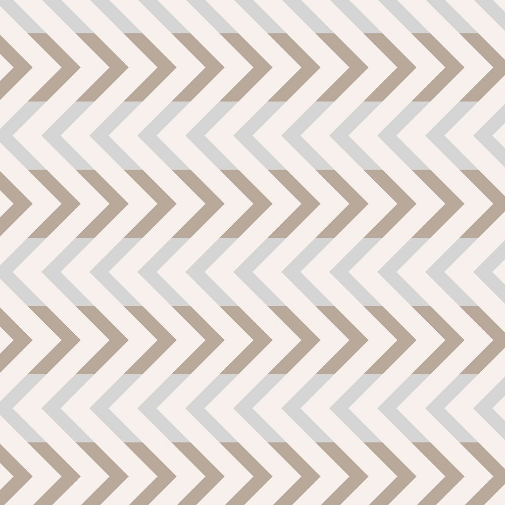 Chevron pattern background, cream zigzag, pastel design