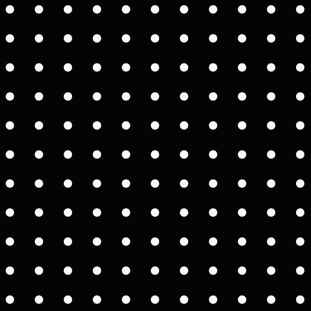 Simple pattern background, polka dot in black and white vector