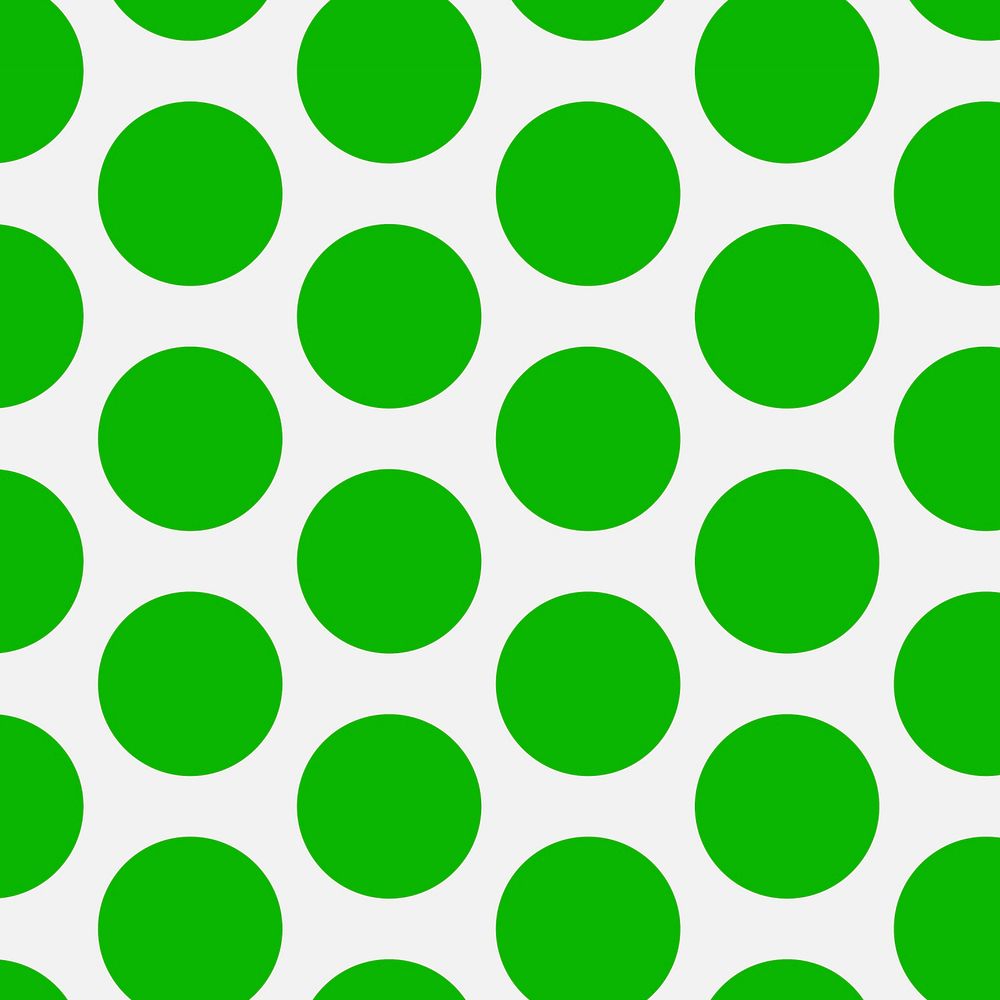 Simple pattern background, polka dot in green and gray 