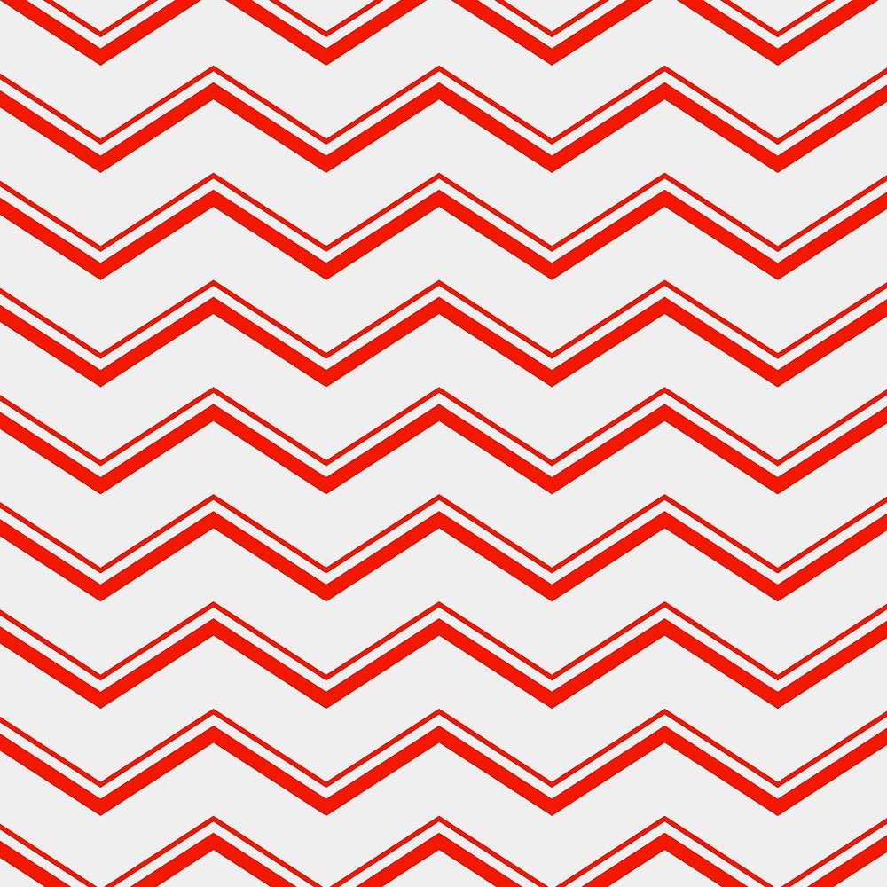 Red zigzag background, creative pattern design vector