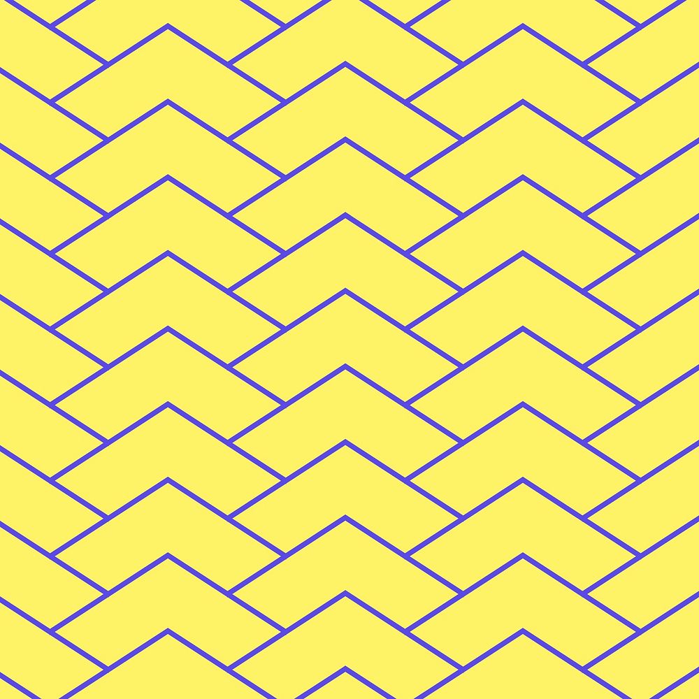 Abstract pattern background, yellow chevron creative design