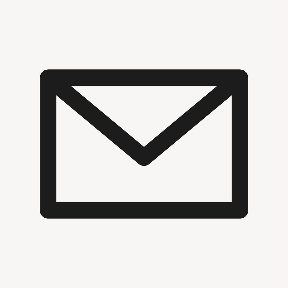 Email icon design element vector