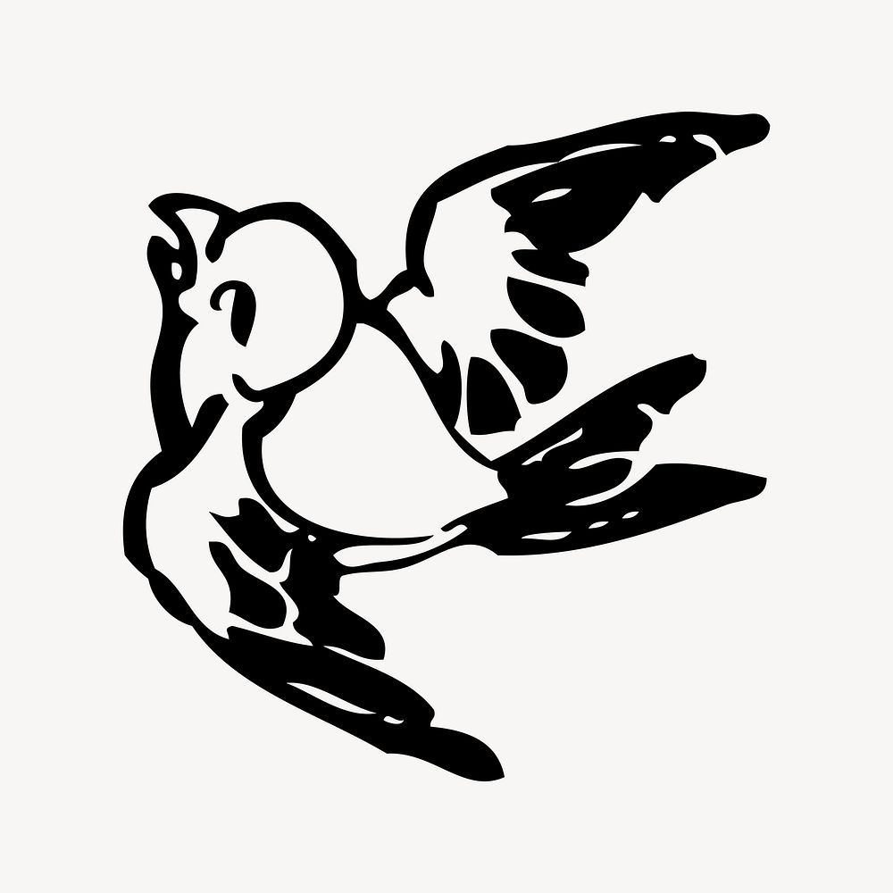 Flying Bird Coloring Page - Get Coloring Pages