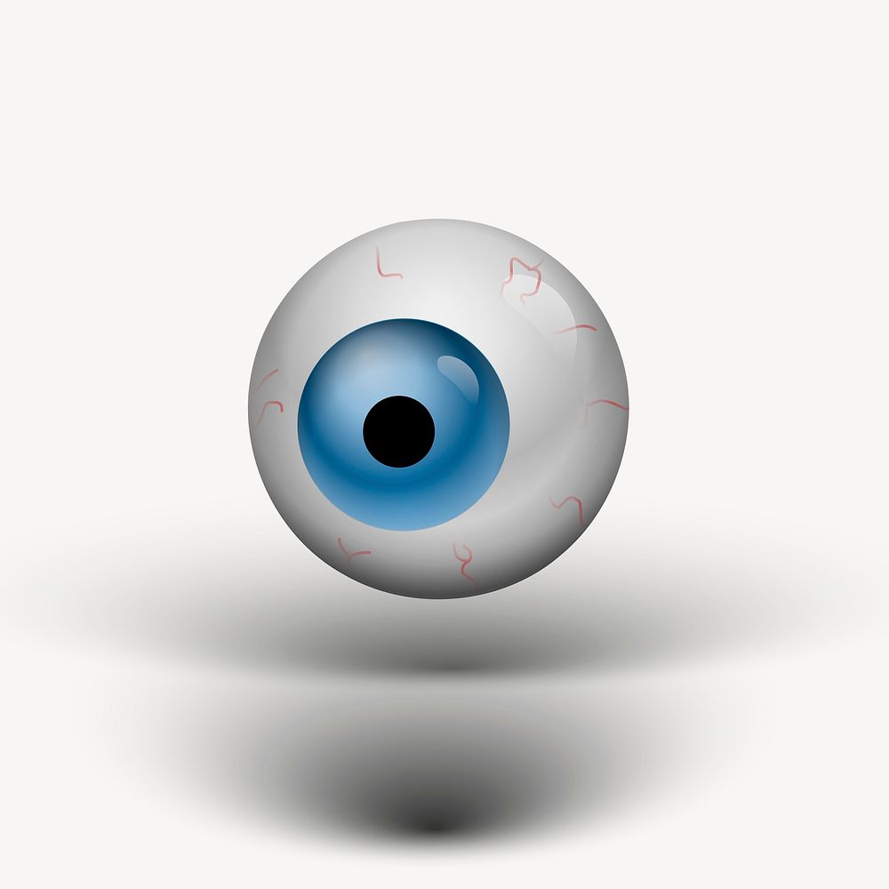 Eyeball clipart psd. Free public domain CC0 image.