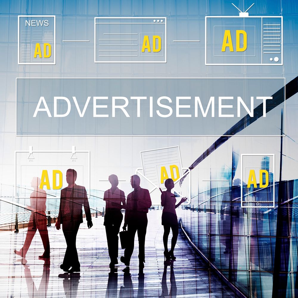 Advertisement ADS Commercial Marketing Advertising Branding Concept