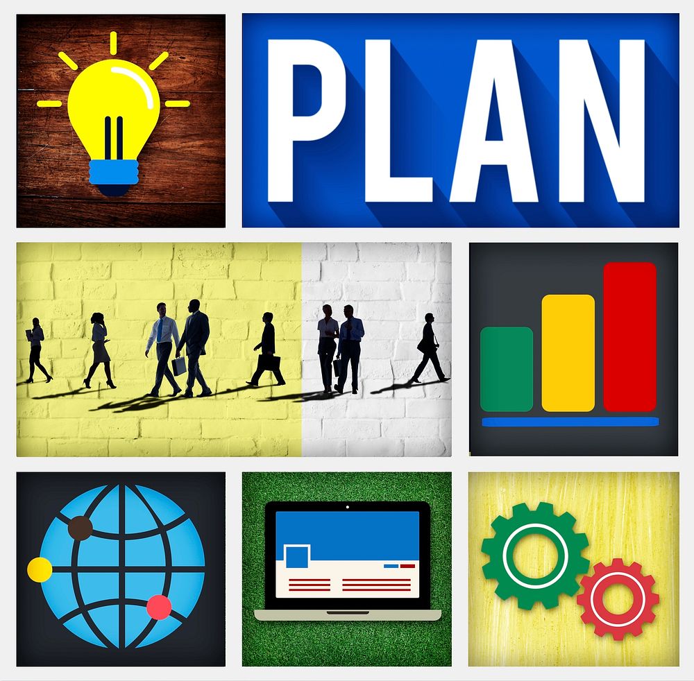 Plan Vision Strategy Tactic Planning Concept