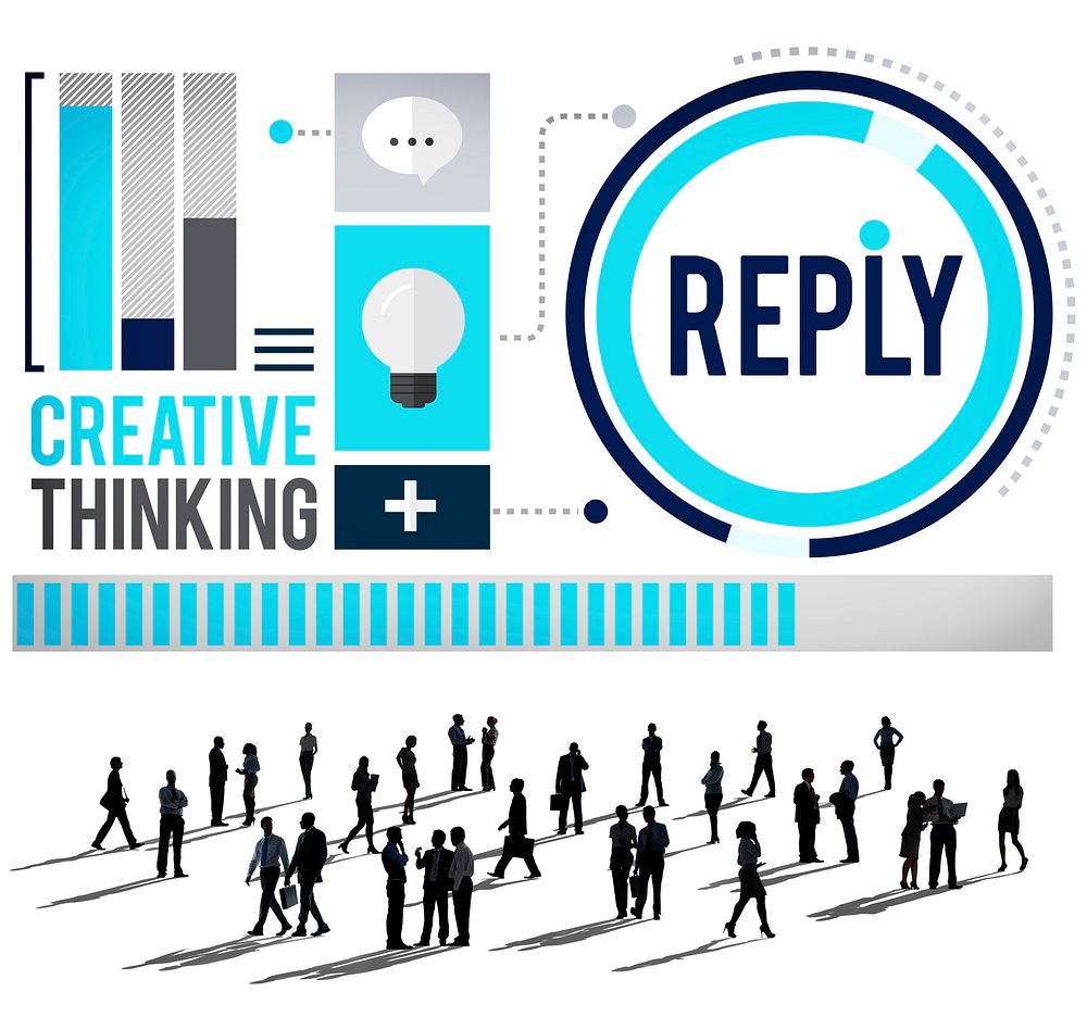 Reply Response Answer Feedback Graphic Concept