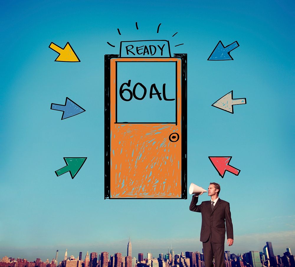 Goal Expectations Aim Opportunity Success Concept