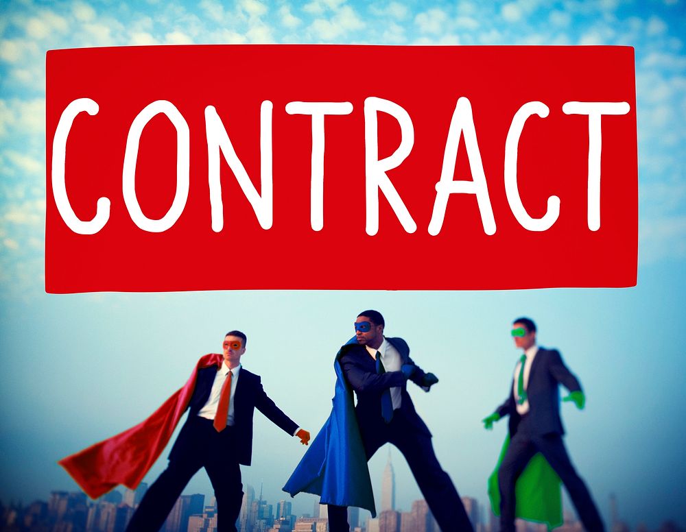 Contract Deal Agreement Negotiation Commitment Concept