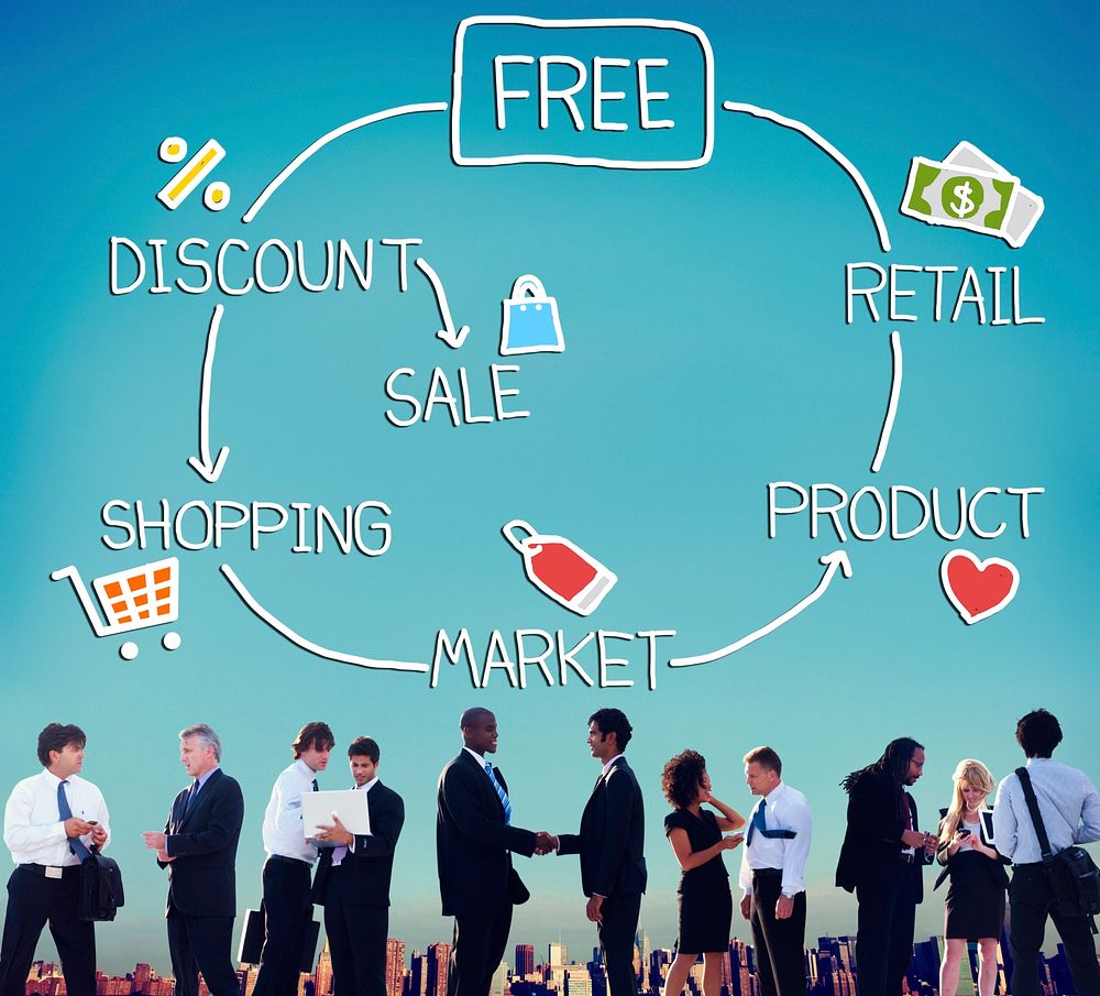 Free Product Shopping Retail Sale Market Concept