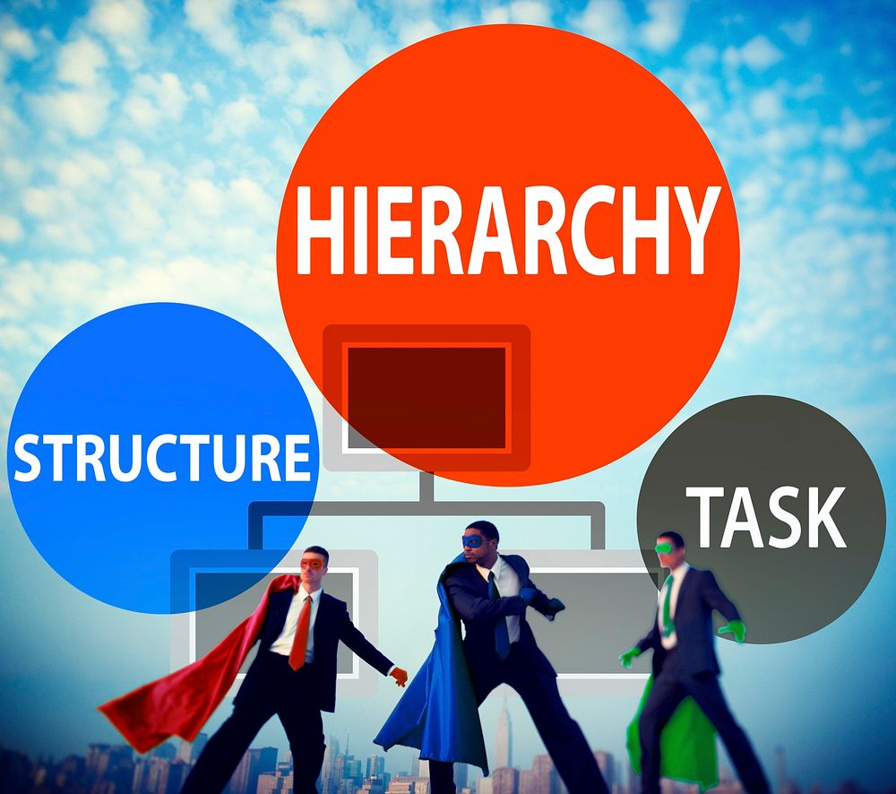 Hierarchy Structure Task Multilevel Employment Concept