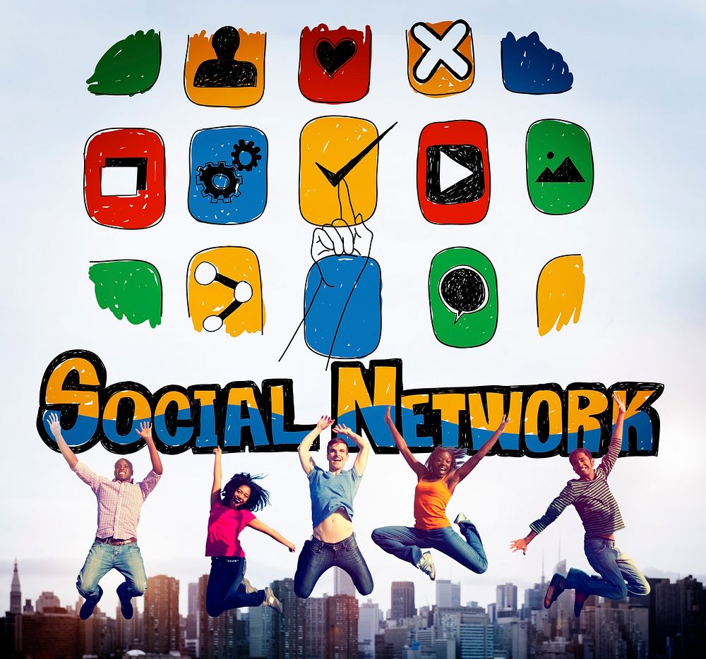 Social Network Social Media Internet Web Online Concept