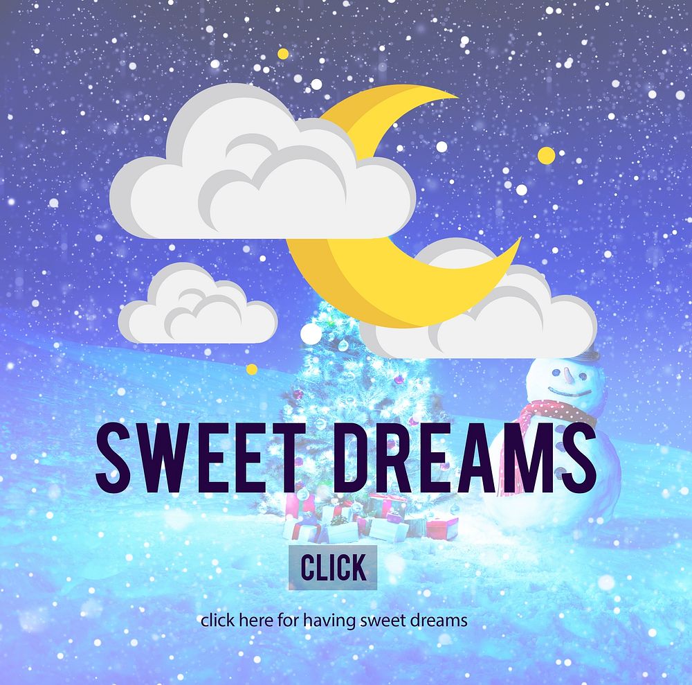 Sweet Dreams Relaxation Happy Positive Concept