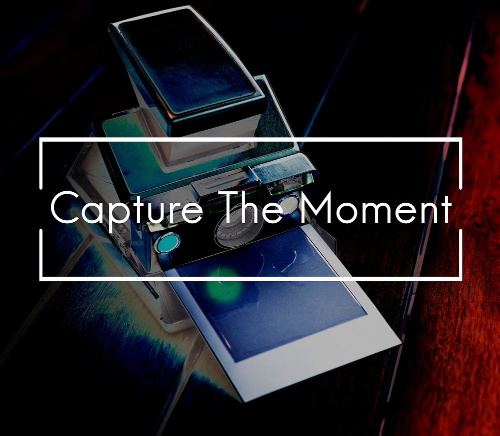 Capture The Moment Photograph Concept