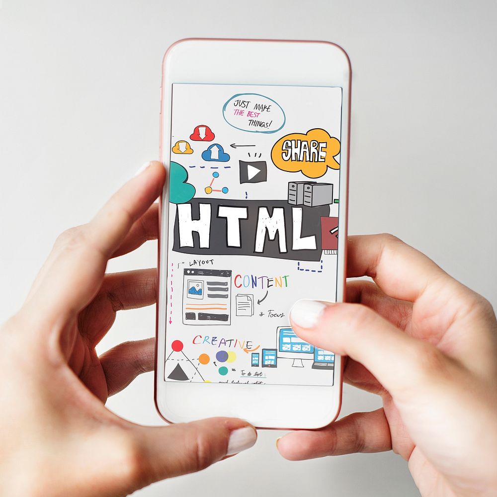 HTML Connectiion Links Digital Communication Concept