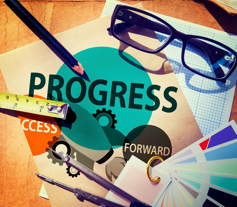 Progress Growth Development Improvement Concept