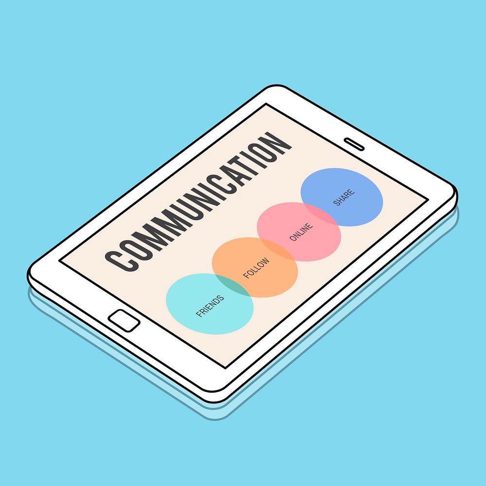 Communication Connection Networking Icon Concept