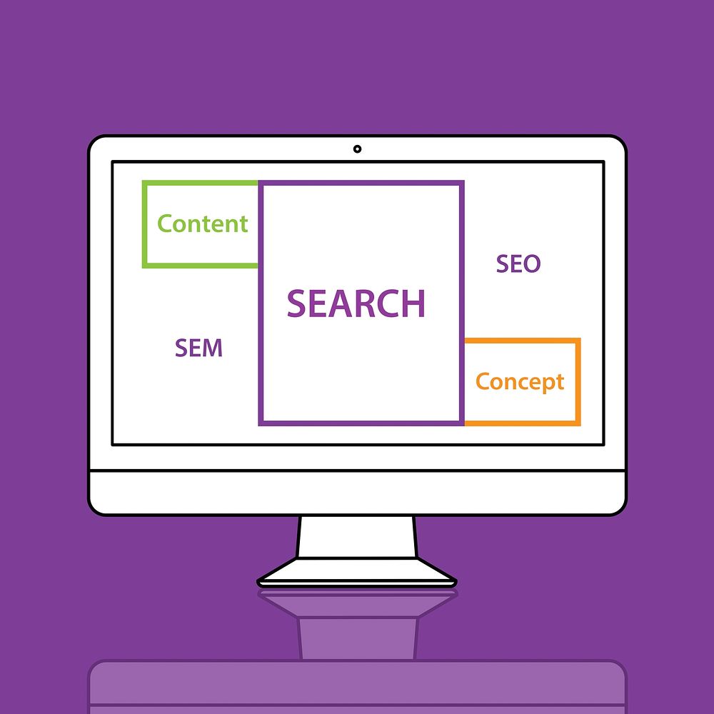 Search SEO Content Word Boxes
