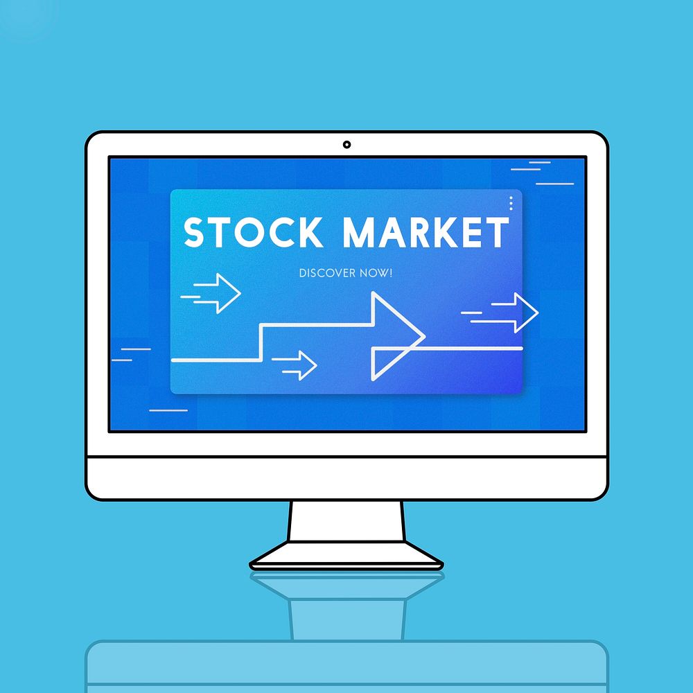 Business Strategy Management Stock Market Illustration