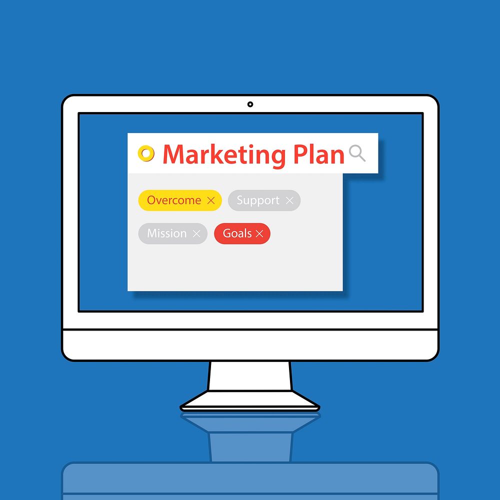 Marketing plan target strategy scheme objective proposal