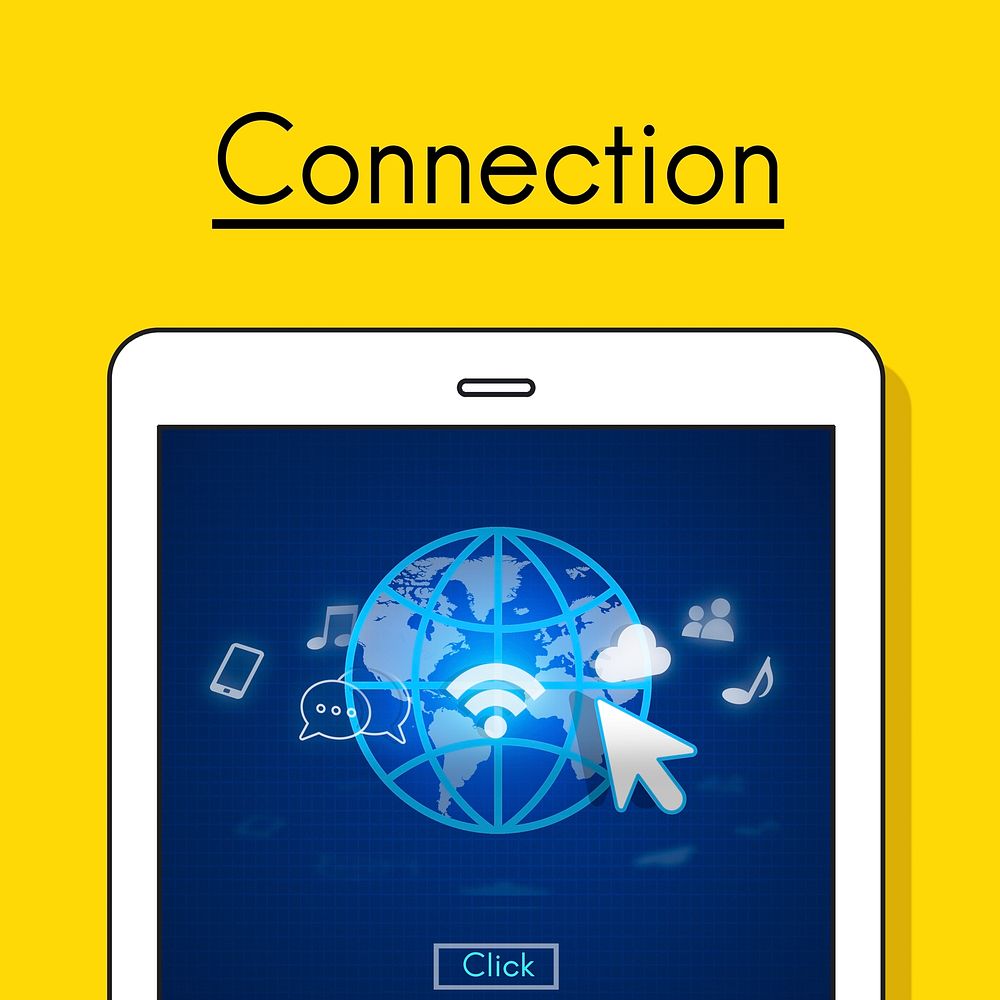 Internet Social Technology Digital Connection Device