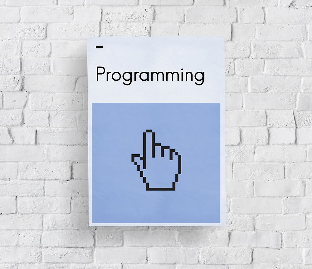 Web design programming hand cursor icon