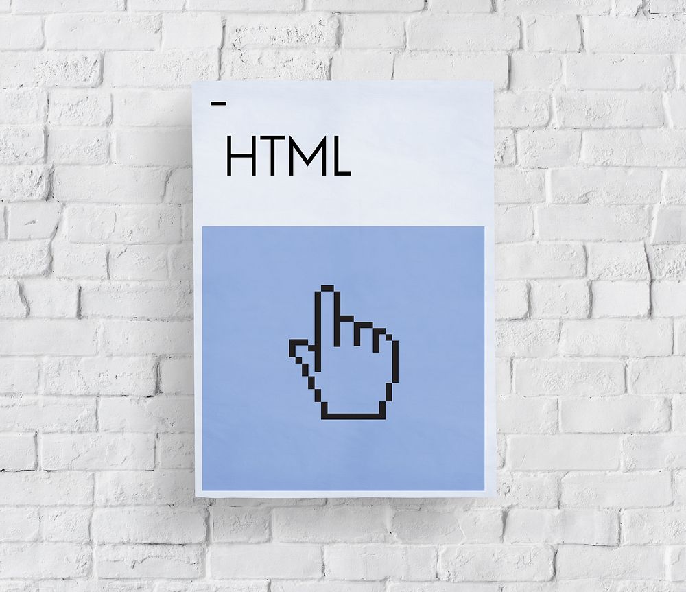 Web design programming hand cursor icon