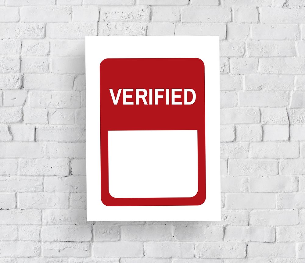 Verified Confirm Authorized Accepted Validate
