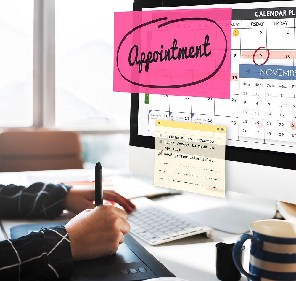 Appointment Planner Schedule Planning To Do List Concept