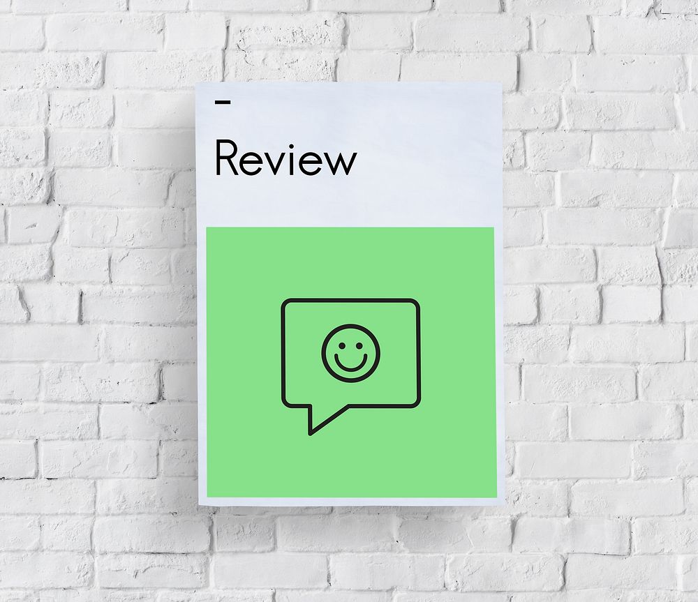 Review Evaluation Satisfaction Customer Service Feedback Sign Icon