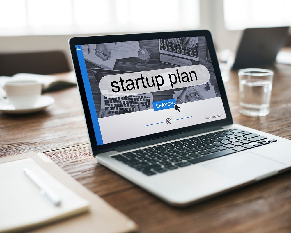 Startup Plan Marketing Strategy Concept