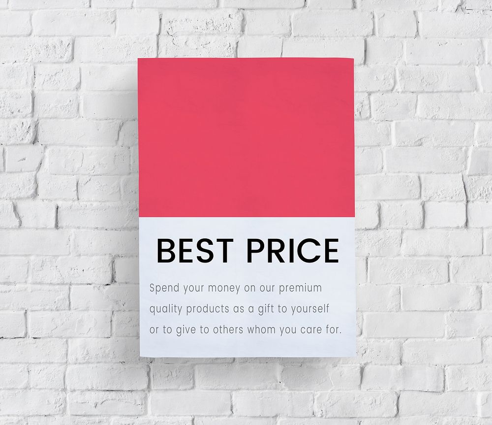 Best Price Premium Sale Concept