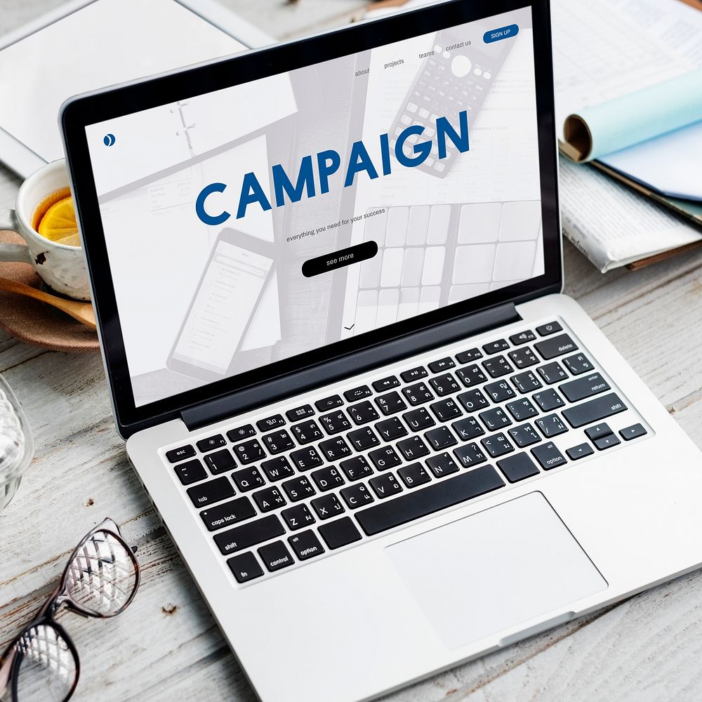 Campaign Commercial Branding Online Word