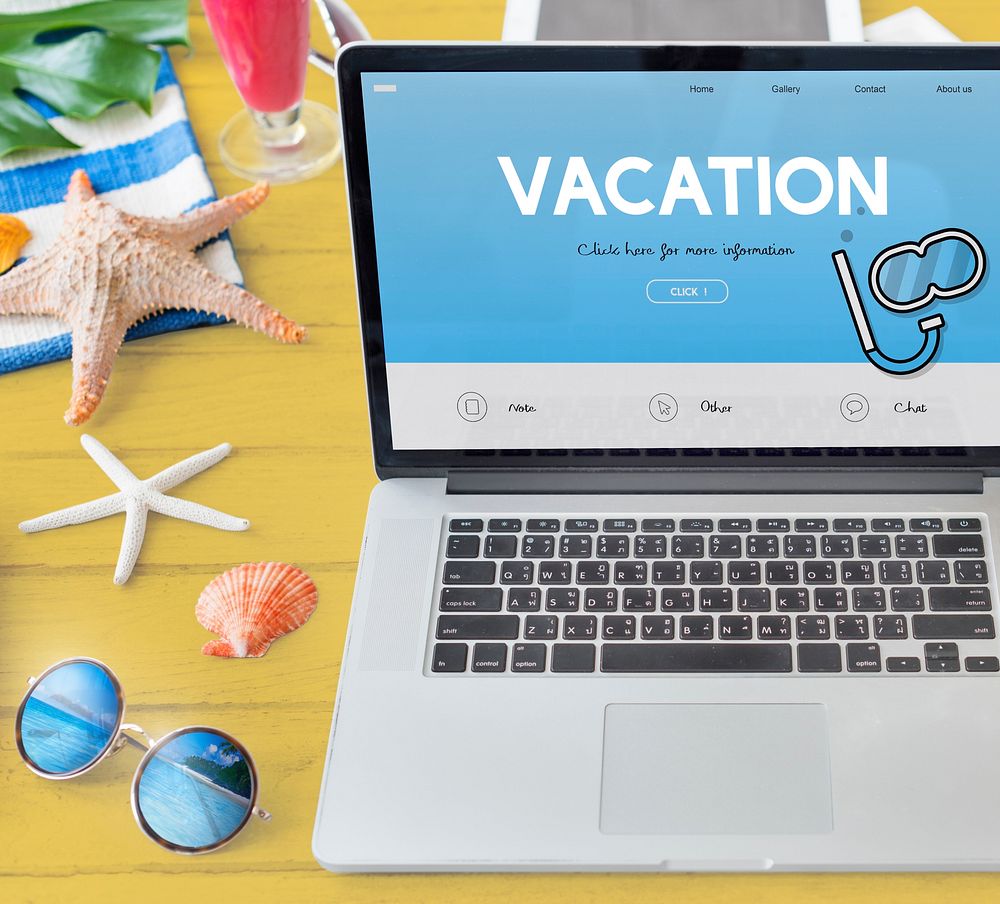 Holiday Travel Destination Vacation Icon Concept