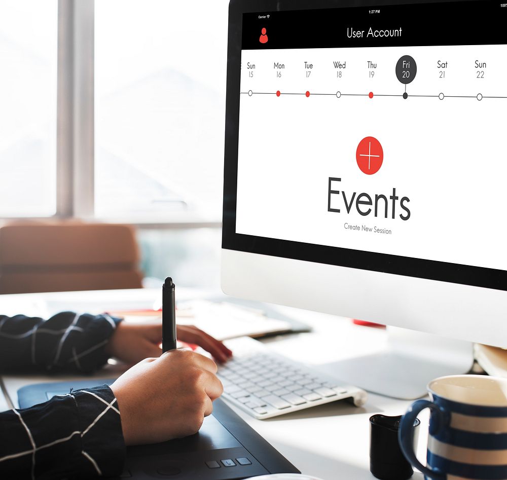 Events Appointment Calendar Concept