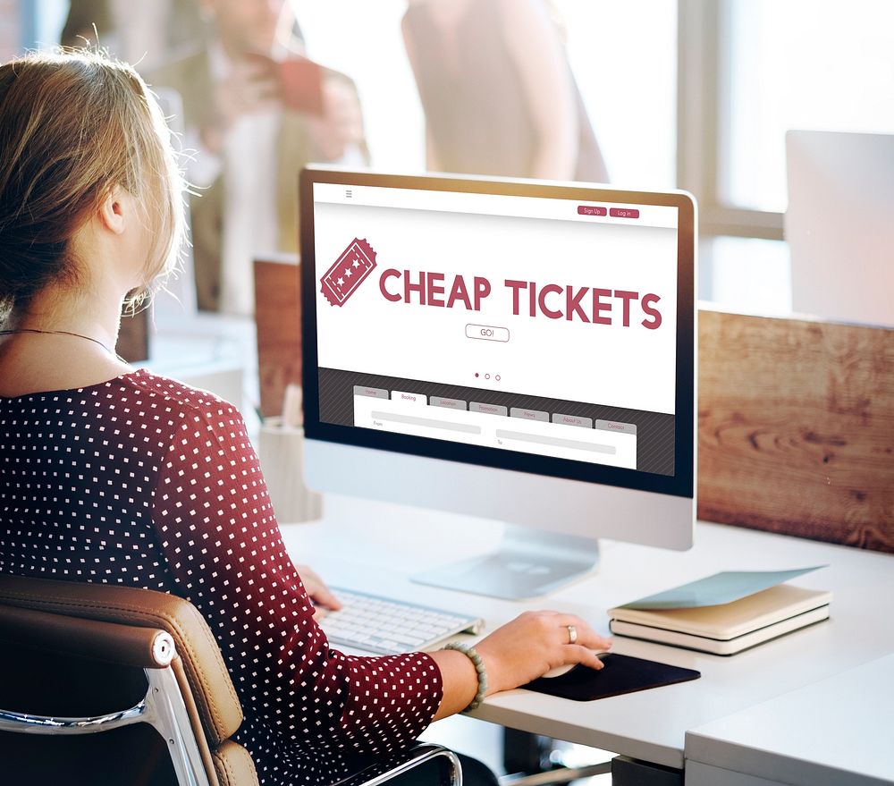 Tickets Promotion Cheap Travel Cost Concept