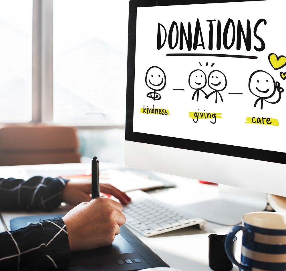 Charity Donations Fundraising Nonprofit Volunteer Concept