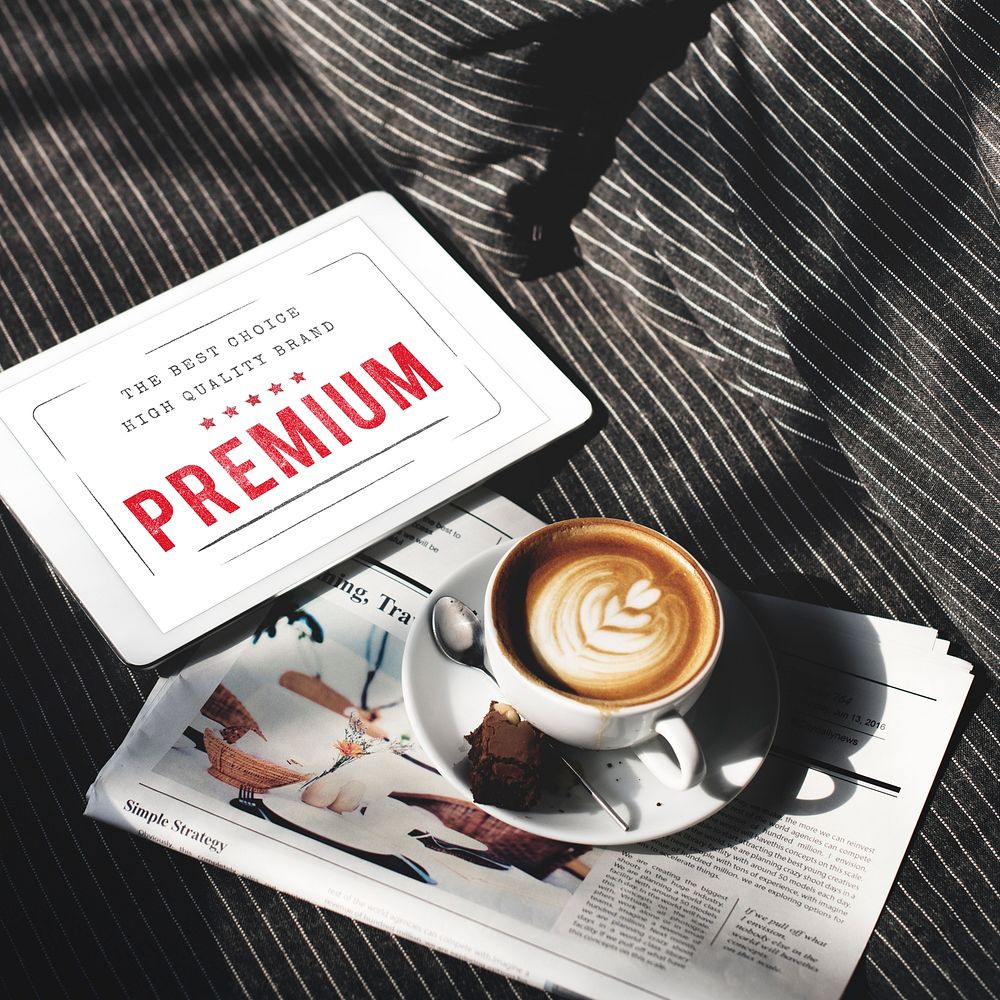 Premium Quality Value Worth Best Graphic Concept