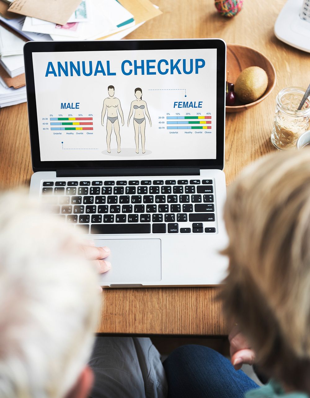 Health Check Annual Checkup Body Biology Concept