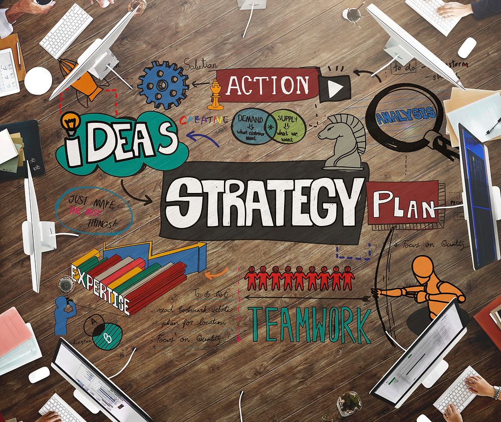 Strategy Solution Development Mission Motivation Concept