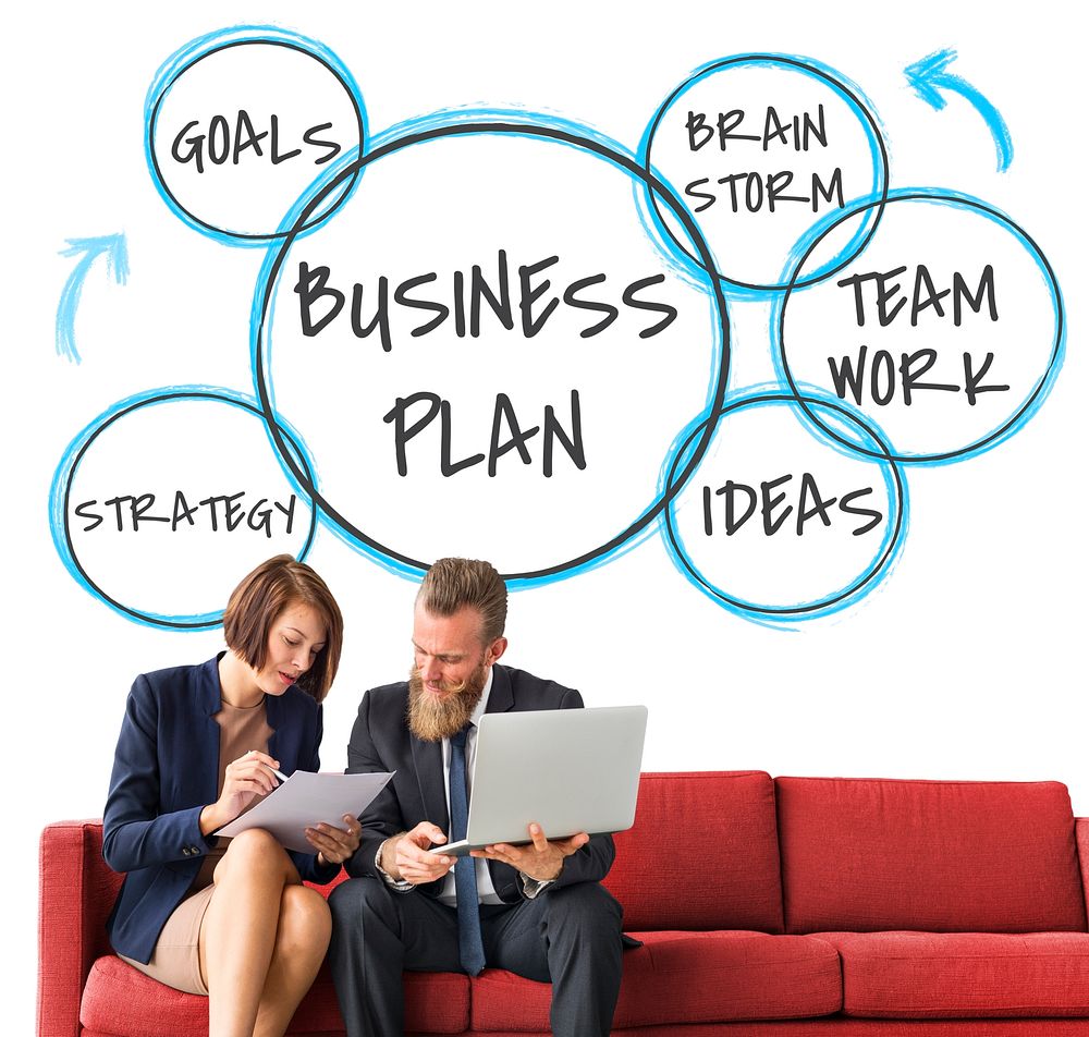 Merchandising Business Plan Strategy Bubbles