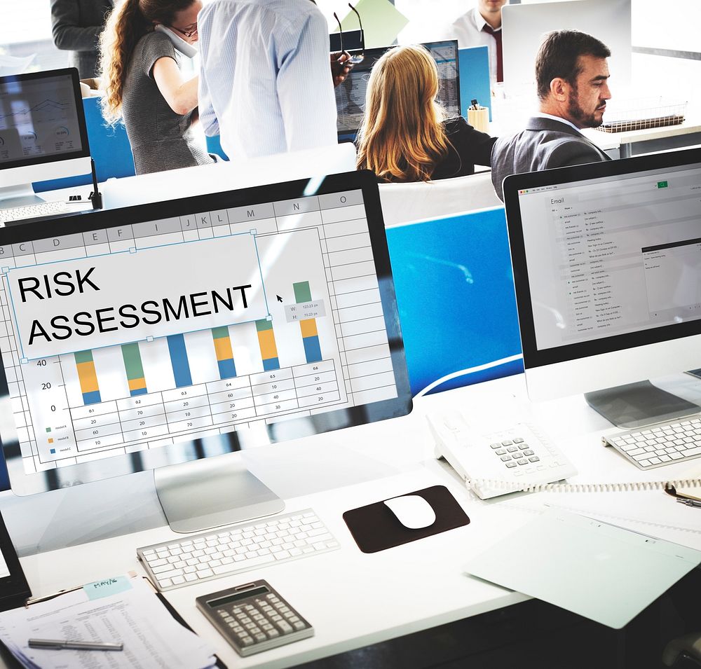 Risk Assessment Graph Chart Spreadsheet Table Word