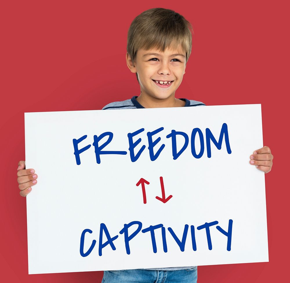 Antonyms Freedom Captivity Arrow Graphics